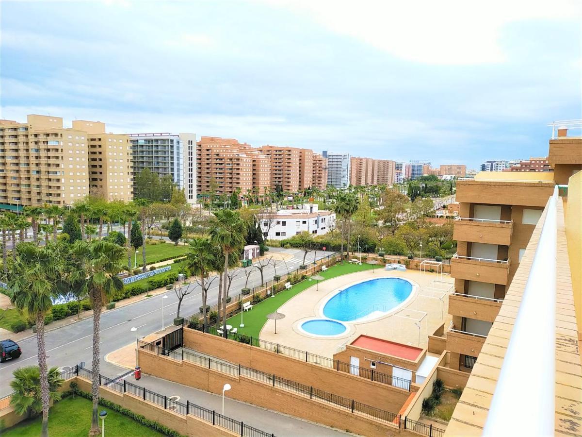 Ferienwohnung Acv - Costa Caribe Ii-2ª Linea, Planta 5, Frontal Oropesa del Mar Exterior foto