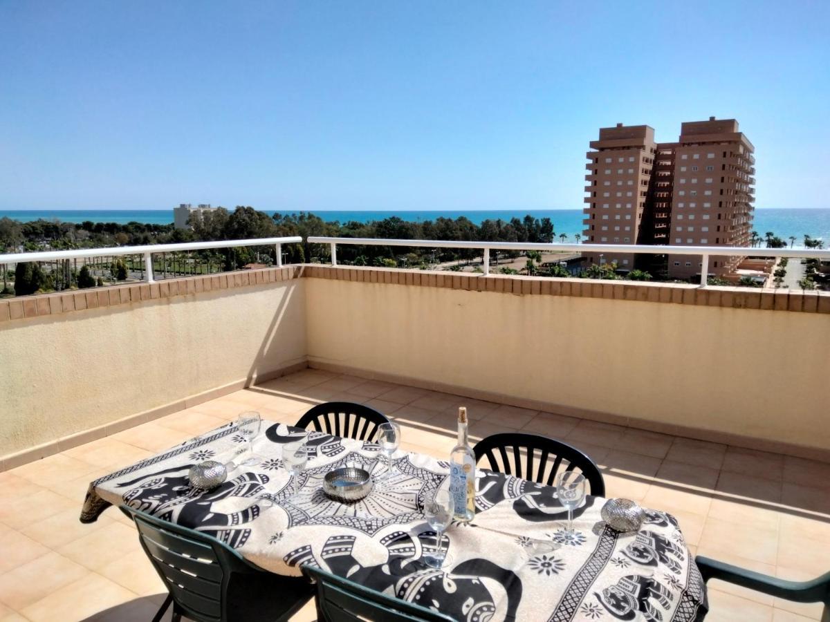 Ferienwohnung Acv - Costa Caribe Ii-2ª Linea, Planta 5, Frontal Oropesa del Mar Exterior foto